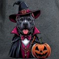 thumbnail image 3 of CafePress - Costumed Pitbull Halloween Women's Value T Shirt - Women's Traditional Fit Dark T-Shirt, 3 of 4