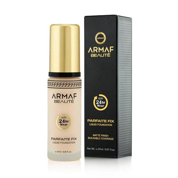 Base de maquillaje líquida Armaf Parfaite Fix Matte Waterproof 27 ml