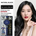 thumbnail image 1 of Natural Dark Brown Hair Dye Cream with Plant Extract - 10 Pack Easy Application Kit for At-Home Hair Color, 1 of 9