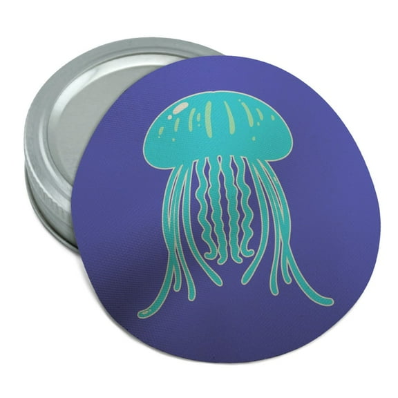 Cute Jellyfish Tentacles Ocean Round Rubber Non-Slip Jar Gripper Lid Opener