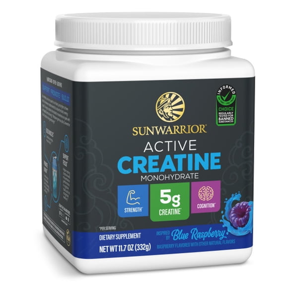 Sunwarrior US Active Creatine - Blue Raspberry | 50 Servings