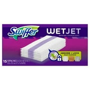 Procter & Gamble 3441903 Swiffer Wet Jet Refill Pad, 15 Count - Pack of 4