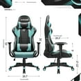 thumbnail image 7 of Homall Gaming Chair office Chair with Headrest & Lumbar Support, Light Blue, 7 of 7