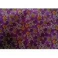 thumbnail image 4 of oneOone Cotton Silk Fabric Leaves & Floral Block Print Fabric BTY 42 Inch Wide, 4 of 4
