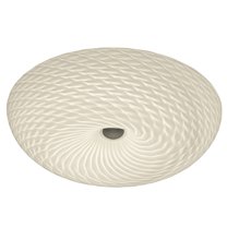 Varaluz Swirled 2-Lt Medium Flush Mount - French Feather