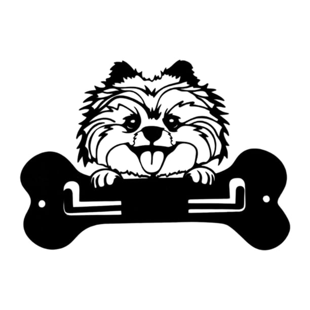 Colgador de llaves de pared con ganchos para llaves, versátil, de 15 cm de longitud, de metal, para toallas. pomeranio