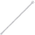 thumbnail image 2 of Silver Jewelco London CZ Eternity Tennis Bracelet 7mm 7 inch, 2 of 4