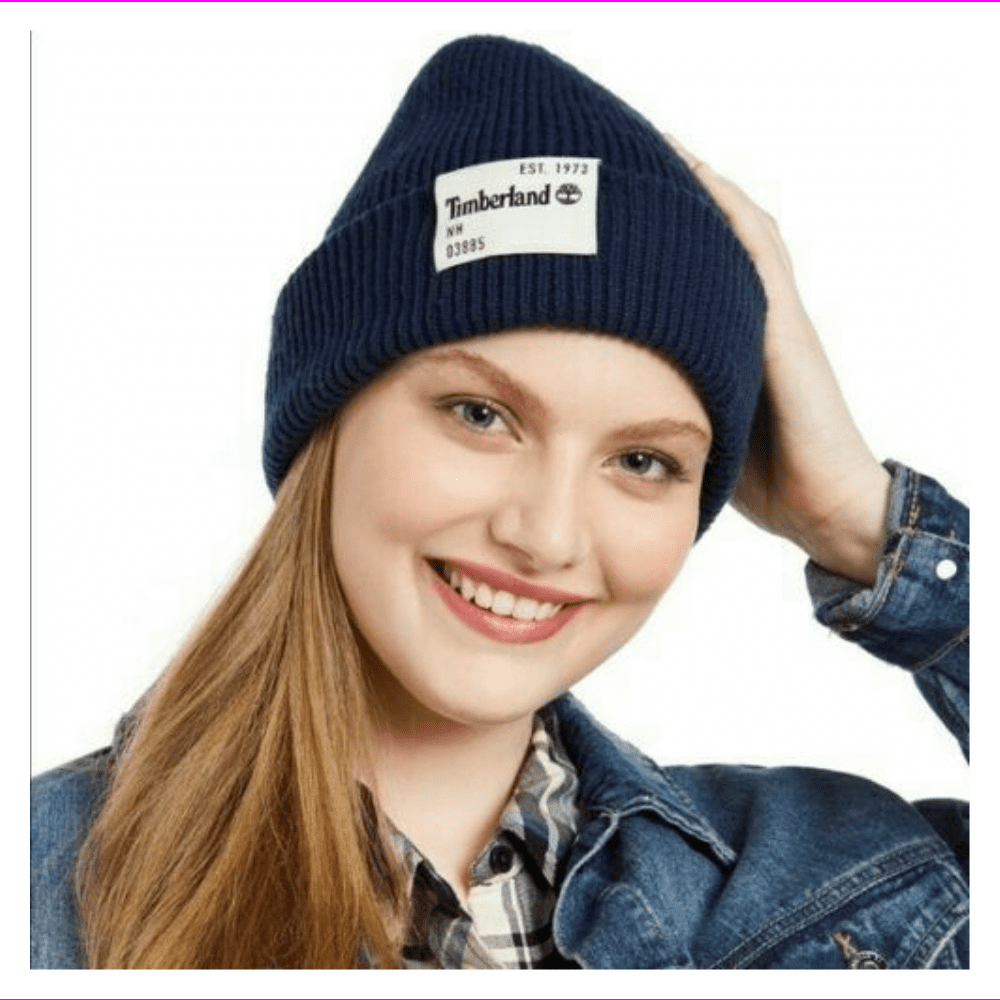Timberland NEW Classic Tall Beanie Hat 