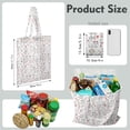 thumbnail image 4 of Cat Lover Gift Tote – Adorable Cat-Themed Print Canvas Bag, 4 of 6