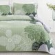 thumbnail image 1 of Sage Verde Bohemia Floral 3 Piezas Ropa de Cama Juego de edredón, 1 of 7
