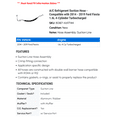 thumbnail image 2 of A/C Suction Hose - Compatible with 2014 - 2019 Ford Fiesta 1.6L 4-Cylinder Turbocharged 2015 2016 2017 2018, 2 of 2
