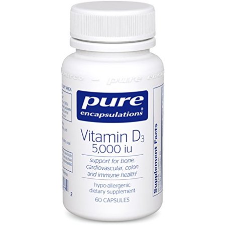 UPC 766298008172 product image for Pure Encapsulations - Vitamin D3 5,000 IU - Hypoallergenic Support for Bone, Bre | upcitemdb.com