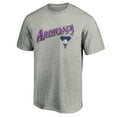 thumbnail image 2 of Men's Heather Gray Arizona Diamondbacks Cooperstown Collection Wahconah T-Shirt, 2 of 3