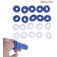 thumbnail image 5 of Paquete de 10 vendas tubulares para dedos de primeros auxilios, color azul, 5 of 5