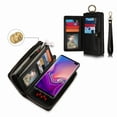 thumbnail image 4 of Dteck Samsung Galaxy S10 Case,Multifunction Premium PU Leather Card Slot Wallet Cover For Samsung Galaxy S10,Black, 4 of 10
