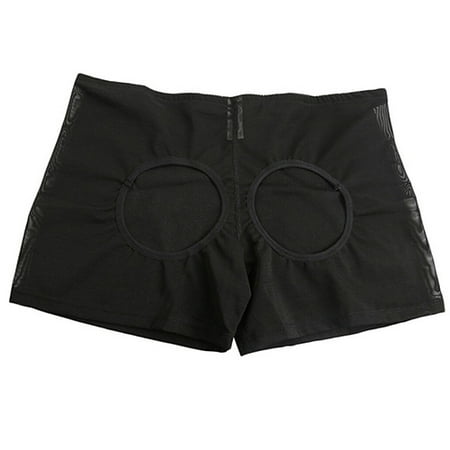

GOODLIEST Women Sexy Exposed Butt Underwear Tummy Control Booty Lifter Body Shaper Shorts