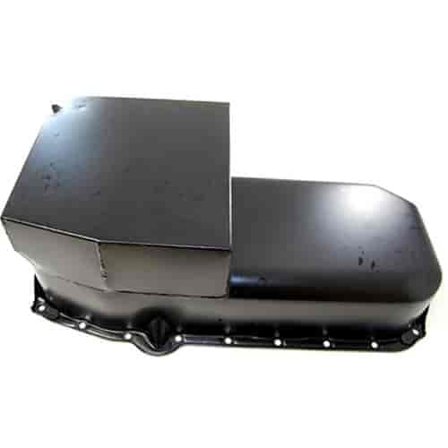 Engine Works 26104P Circle Track Racing Oil Pan, SB Chevy 6QT. 7-1/4" Deep