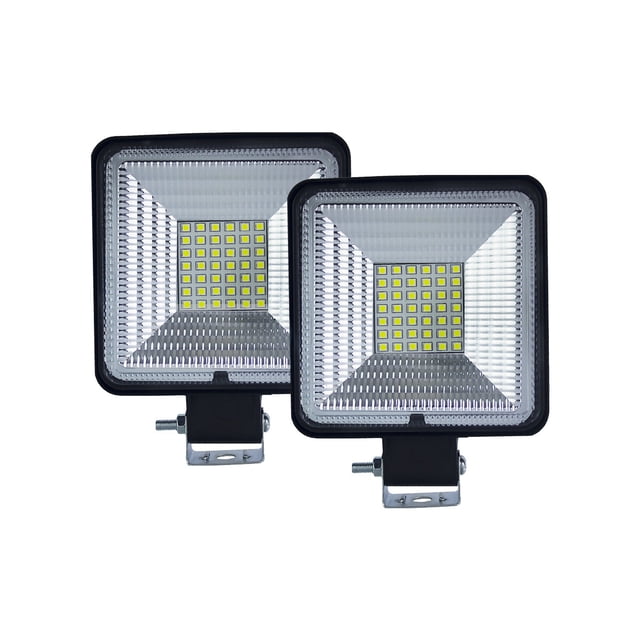 Set De Faros Cuadrados TUNELIGHT-RENOVATIO Luz Blanca 42 Leds 168w