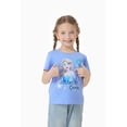 thumbnail image 2 of Camiseta Disney Frozen Elsa de algodón para cumpleañeros para niña de 2 a 6 años, 2 of 7