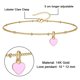 thumbnail image 3 of Pulseras y Tobilleras de Cadena de Acero Inoxidable para Hombre Mujer, Pulsera (15+5cm), Tobillera (21+5cm) Ajustable, 3 of 6