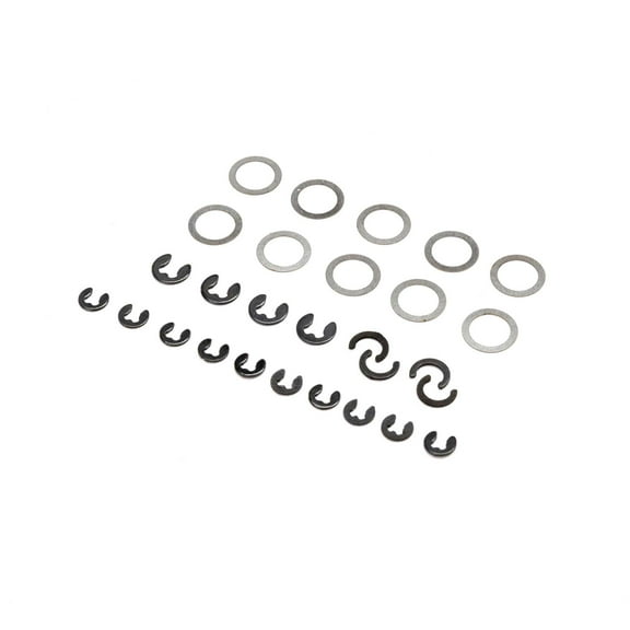 Losi E-Clip and Shim Set Mini LMT LOS216009