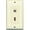 Light Almond, variant on RiteAV - 1 x Cable TV Coax and 1 x HDMI Port Wall Plate Decorative Type - White