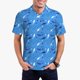 thumbnail image 1 of Balery Cute Shark Camisa Polo de Hombre con Estampado, de Manga Corta y Tejido Medio, Camisa Tipo Golf Polo-X-Large, 1 of 6