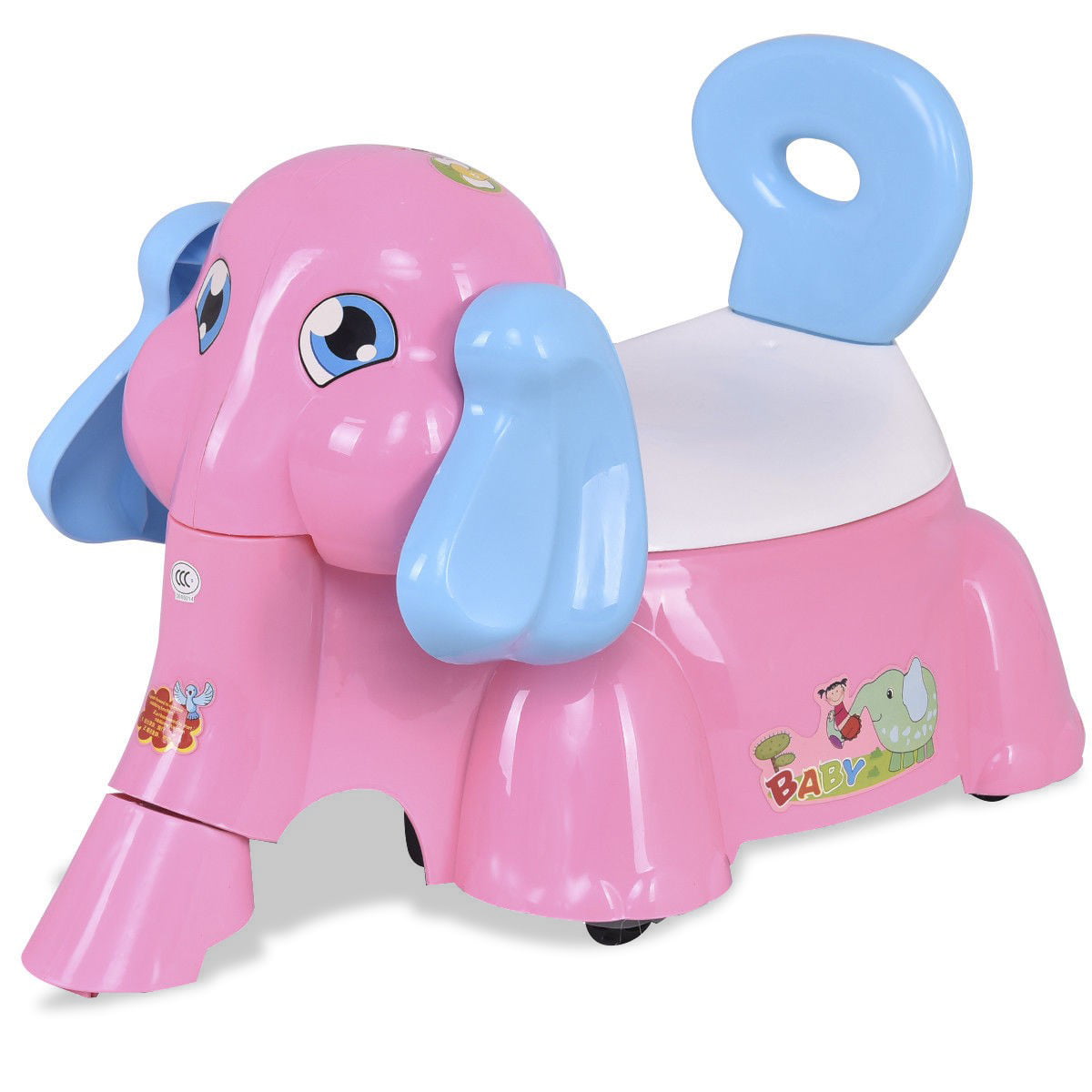 Elephant Shaped Baby Potty Training Toilet with Music Function ...