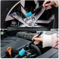 thumbnail image 4 of Juego de cepillos ultrasuaves para detalles de automóviles, kit de cepillos para detalles automáticos para superficies elegantes, 1 Juego, azul y negro, 4 of 5