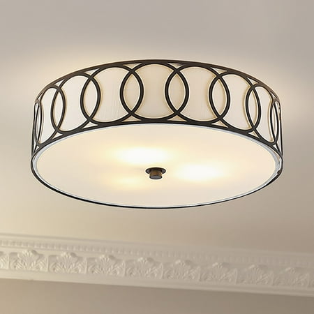 

Aubrey 3-Light 15.5 Metal LED Flush Mount Oil Rubbed Bronze