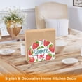 thumbnail image 5 of Strawberry Summer Time Word Napkin Holder for Table Clear Napkin Stand Paper Holder Acrylic Organizer Dispenser Napkins for Dinner Kitchen Restaurant Room, 5 of 8