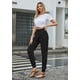 thumbnail image 5 of Pantalones casuales de tela de lino y algodón para mujer, pantalones de ocio, pantalones de lino, 5 of 7