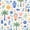 Color 4, variant on Peel and Stick Wallpaper Vintage Bookshelf Floral Whimsical Ghosts Flowers 24in x 118in Contact Paper Removable Self Adhesive Wall Mural Wall Decor for Bedroom Kitchen Cabinets