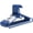 Navy, variant on DEILSY White Plastic Hangers for Clothes with Hook for Scarves and Belts - Pack of 10 White Hangers