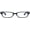 Black, variant on Retro Clear Rectangle Glasses for Women Men  Blue Light Blocking Lens Narrow Frame Non Prescription Eyeglasses