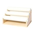 thumbnail image 4 of Expositor de pulseras de 3 niveles, organizador de pulseras desmontable para dormitorio Blanco, 4 of 9
