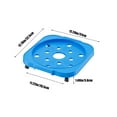thumbnail image 3 of Vwrxbz Plateau Roulant Robuste avec Roues pour Réservoir de Gaz Pot de Fleurs Organisateur de Rangement de Cuisine Base Mobile, 3 of 7