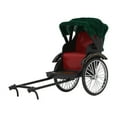 thumbnail image 1 of Rickshaw Model, Alloy Simulation Rickshaw Model Toy Jinrikisha Decoration For Home Decoration, 1 of 8
