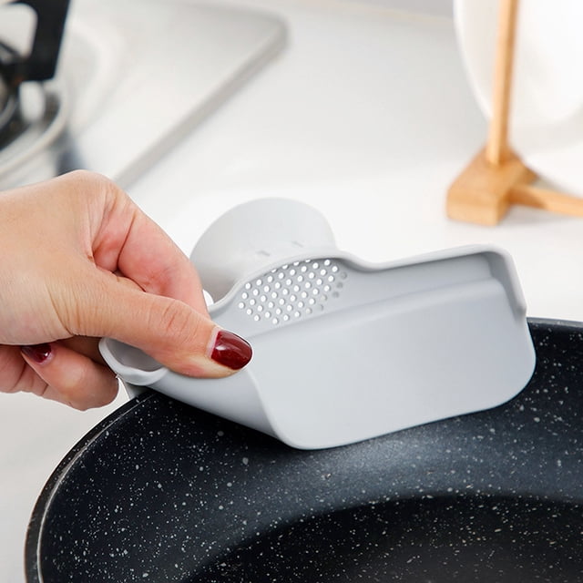 RKSTN Silicon Funnel 2Pcs Spill-Proof Kitchenware Round Diversion Device Funnel Diversion Kitchen Gadgets