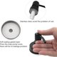 thumbnail image 5 of 8-pack Mason Jar Soap Dispenser Lid, Painted Black Rust Proof Lotion Dispenser Lid For Regular Mout, 5 of 5