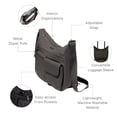 thumbnail image 3 of Baggallini Everywhere Bagg - Hobo Crossbody Bag for Women with RFID Wristlet – Water-resistant Travel Bag, 3 of 7