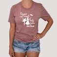thumbnail image 2 of Supercalifragilisticexpialidocious T-Shirt Adult Boho Character (Mauve, 4X Large), 2 of 5