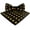 Black & Gold, variant on Polka Dot Bow Tie & Pocket Square by Classy Cufflink