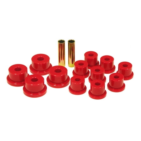 Suzuki Oem Paint - Prothane 85-88 Suzuki Samurai Spring & Shackle Bushings (OEM Shackles) - Red