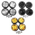 thumbnail image 3 of bedienty RCGOFOLLOW 4pcs Plastic Durable Wheel Rims Tyre For 1/10 Rc Wheel Rims Tyre WPL D12 RC Car Part RC Car Accessories Black, 3 of 6