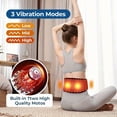 thumbnail image 5 of RAF Cordless Heating Massage Belt – 3 Heat & Vibration Modes, USB Rechargeable for Lower Back, 5 of 5