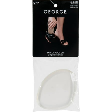 George Women's Ball of Foot Gel Shoe Inserts, 2pk