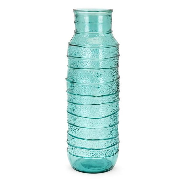 IMAX 10073 Martinique Large Recycled Glass Vase, Green