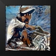 thumbnail image 2 of Bolokofsky, Ronald 12x12 Black Modern Framed Museum Art Print Titled - Hey Mr DJ, 2 of 5