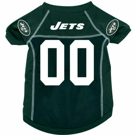 New York Jets Deluxe Dog Jersey - Large